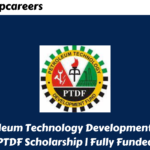 Petroleum Technology Development Fund PTDF Scholarship